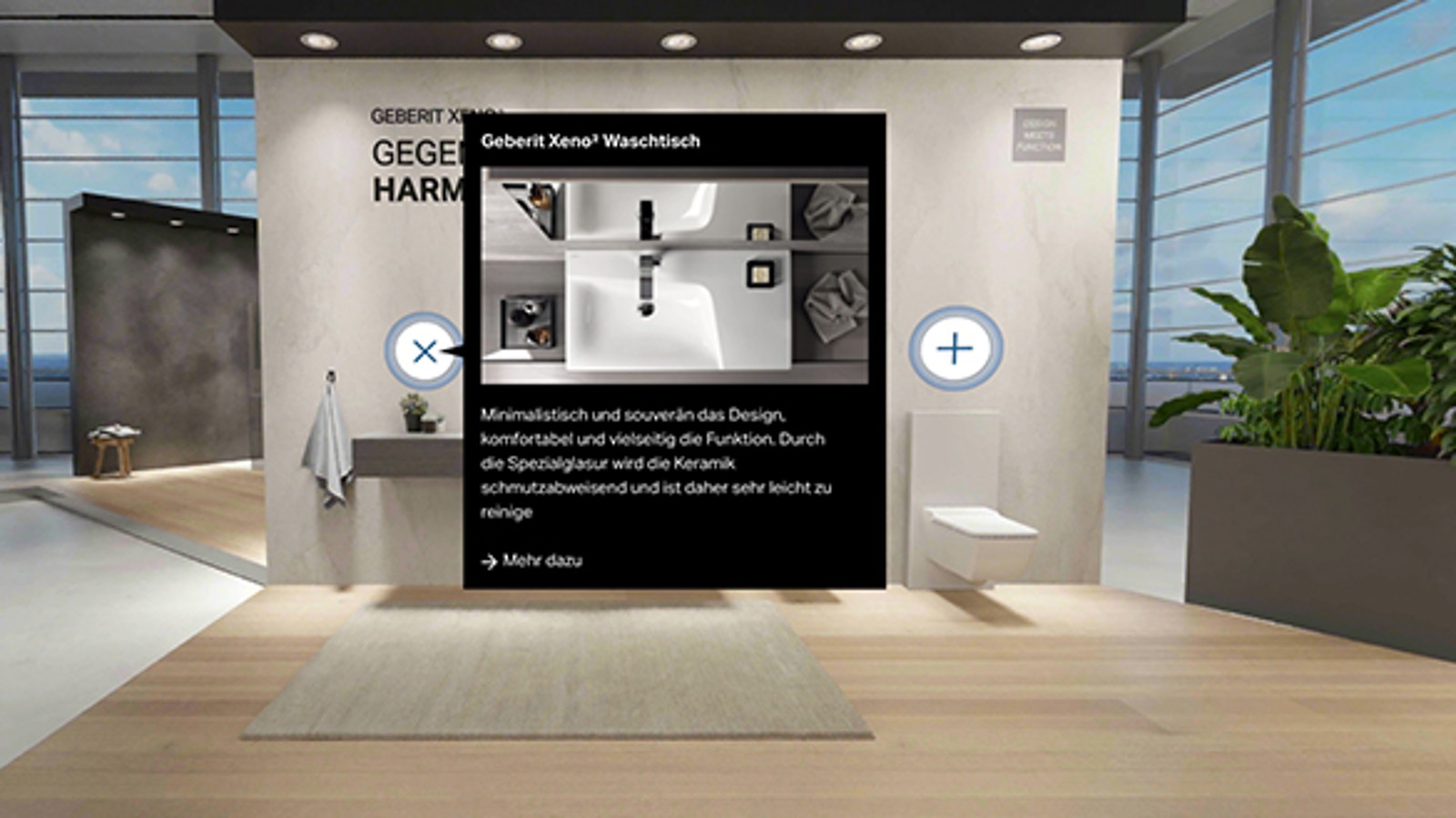 Geberit Showroom Badserie Acanto Geberit Showroom Badserie Acanto