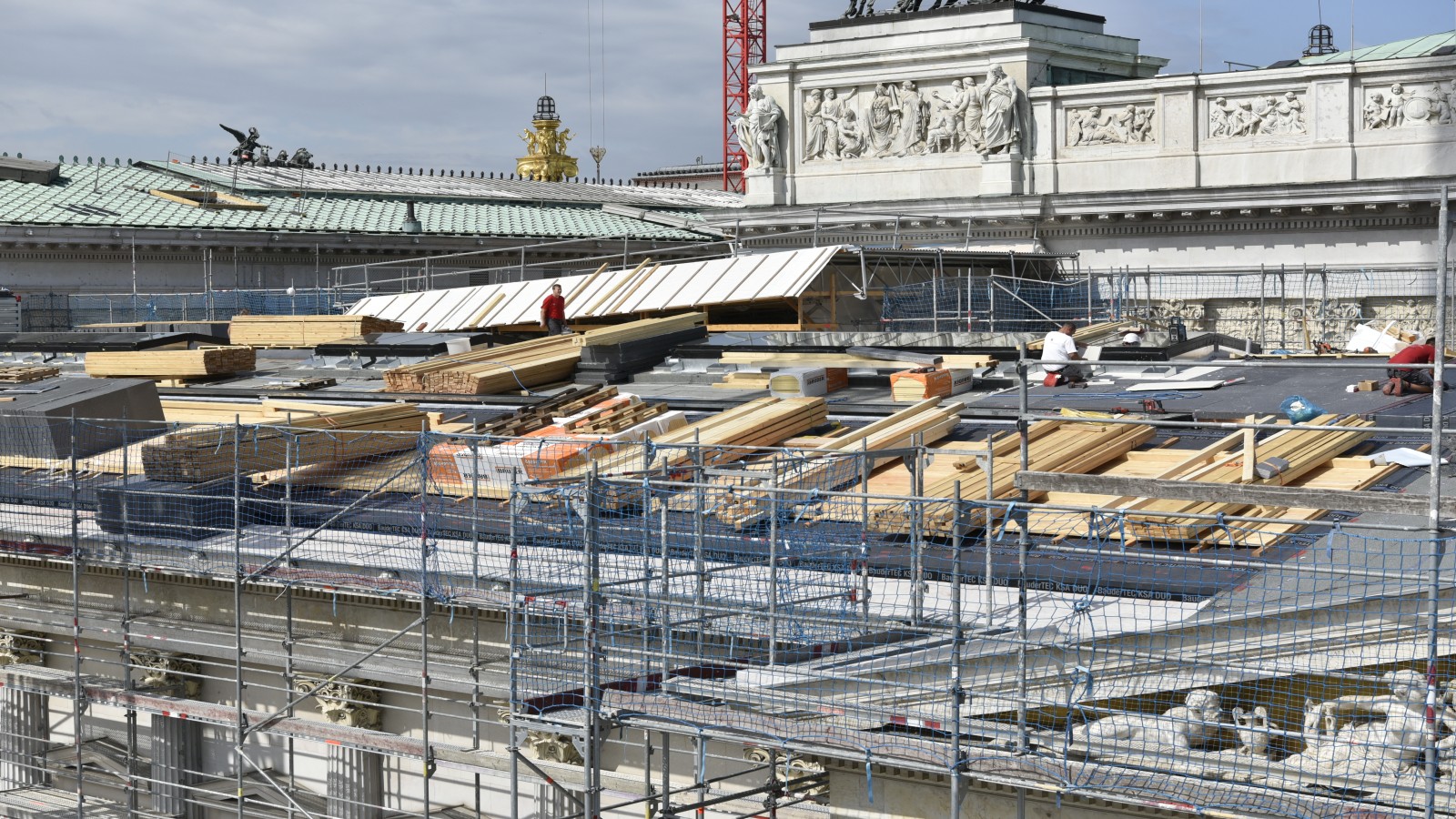 Arbeiten an der Dachhaut