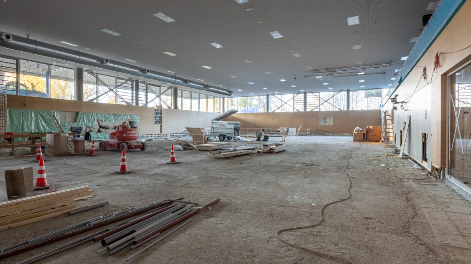 Turnhalle der Sport Arena Wien (c) Geberit/Stephan Huger