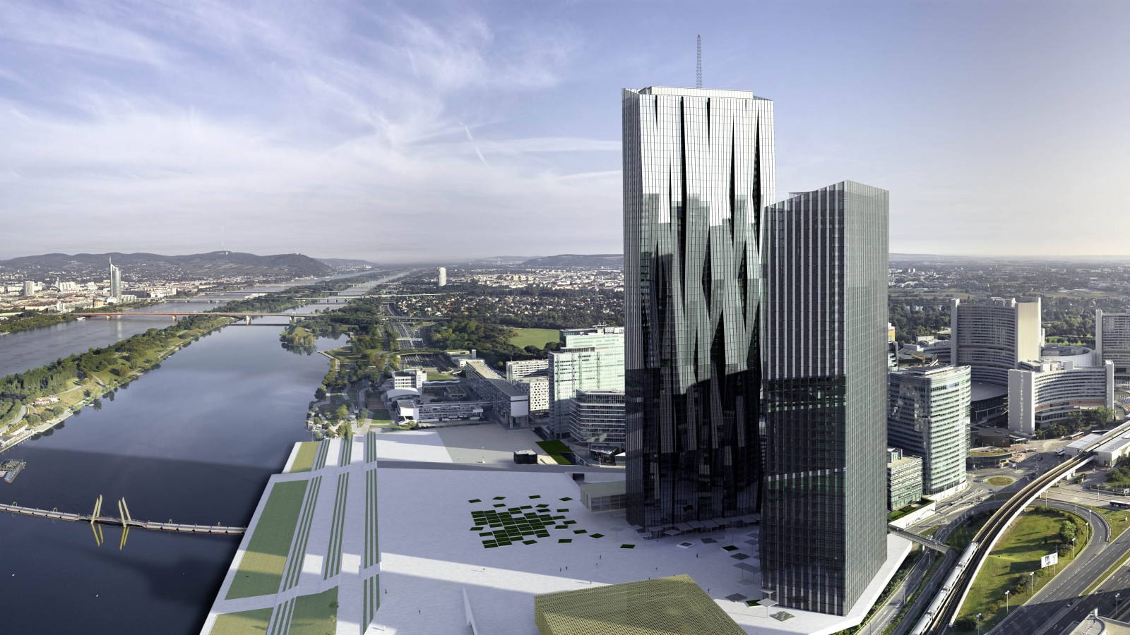 Außenaufnahme DC Tower Außenaufnahme DC Tower