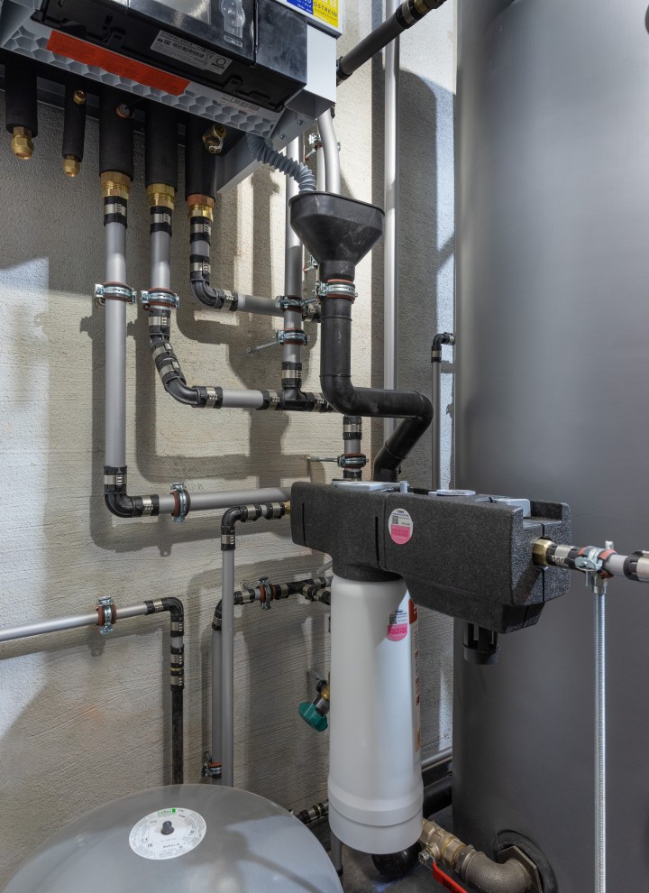 Geberit FlowFit Installation im Einfamilienhaus Geberit FlowFit Installation im Einfamilienhaus