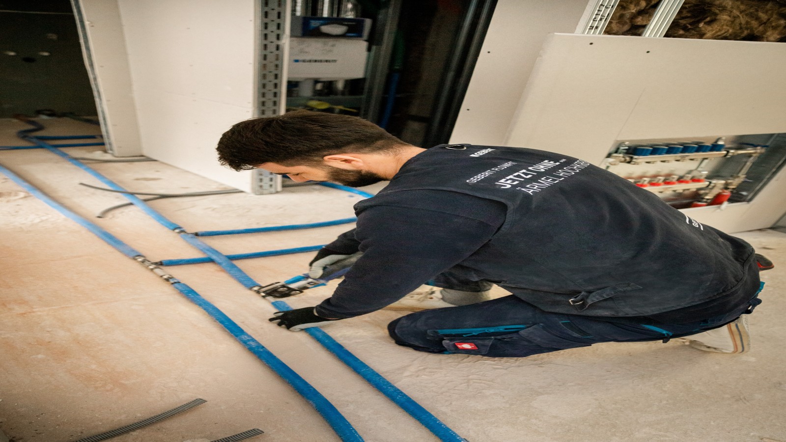 Geberit FlowFit Installation in Graz Geberit FlowFit Installation in Graz