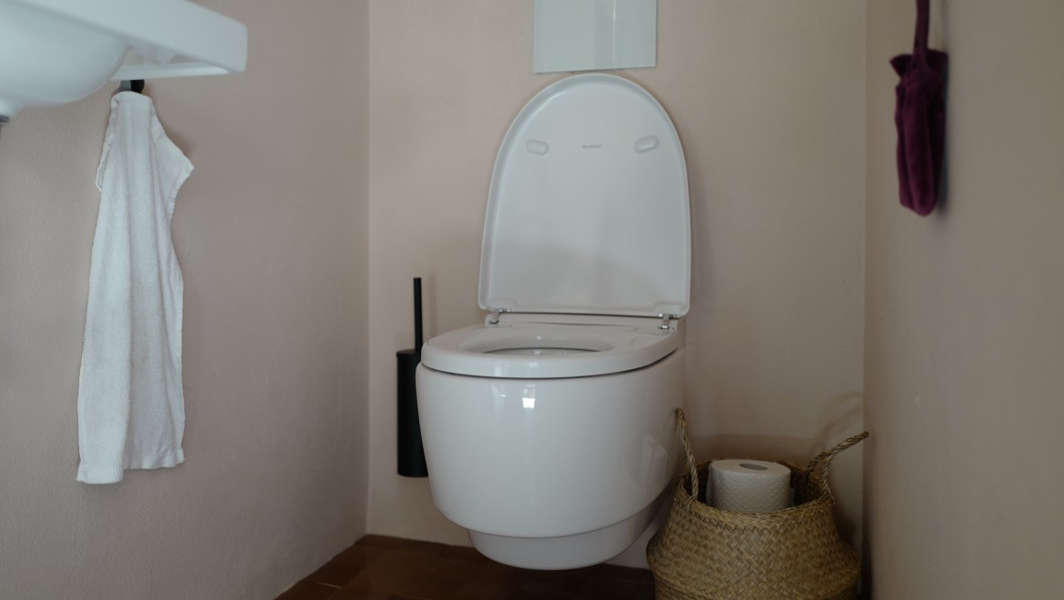 Haus am Hof / Geberit AquaClean Dusch-WC Haus am Hof / Geberit AquaClean Dusch-WC