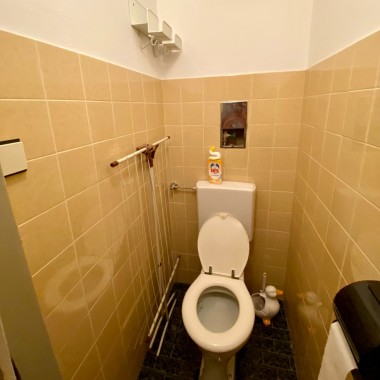 Das WC von Lena Theres vor dem Umbau. ((c) Geberit / lenatheres_) Das WC von Lena Theres vor dem Umbau. ((c) Geberit / lenatheres_)