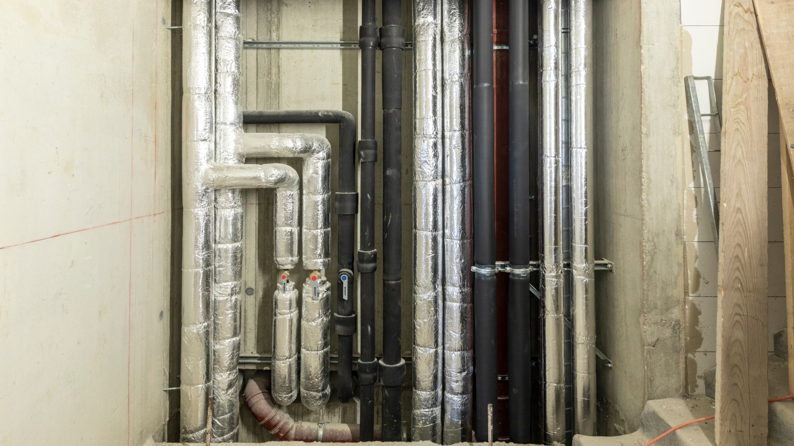 Abwasserleitungen von Geberit