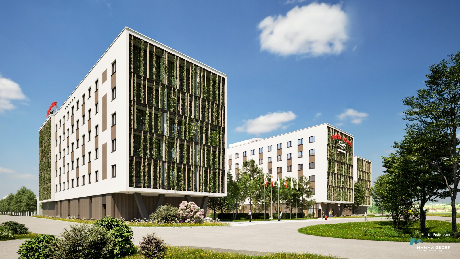 Vienna House Easy Airport City Schwechat (c) BKK3 Architektur