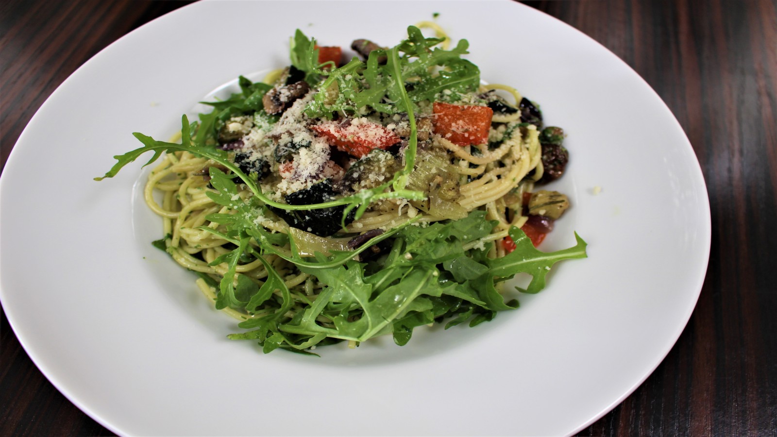 Mit dem Vitalmenü gibt es bei Geberit eine vegetarische Speise im Betriebsrestaurant (c) Geberit