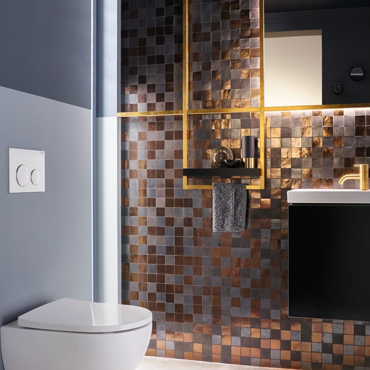 Geberit Acanto Badezimmer, Sigma21 Betätigungsplatte