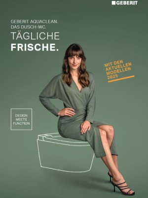 Geberit AquaClean Dusch-WC Broschüre / Nr. 03001 Geberit AquaClean Dusch-WC Broschüre / Nr. 03001