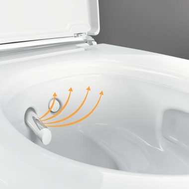Geberit AquaClean Mera Comfort, Warmluftföhn