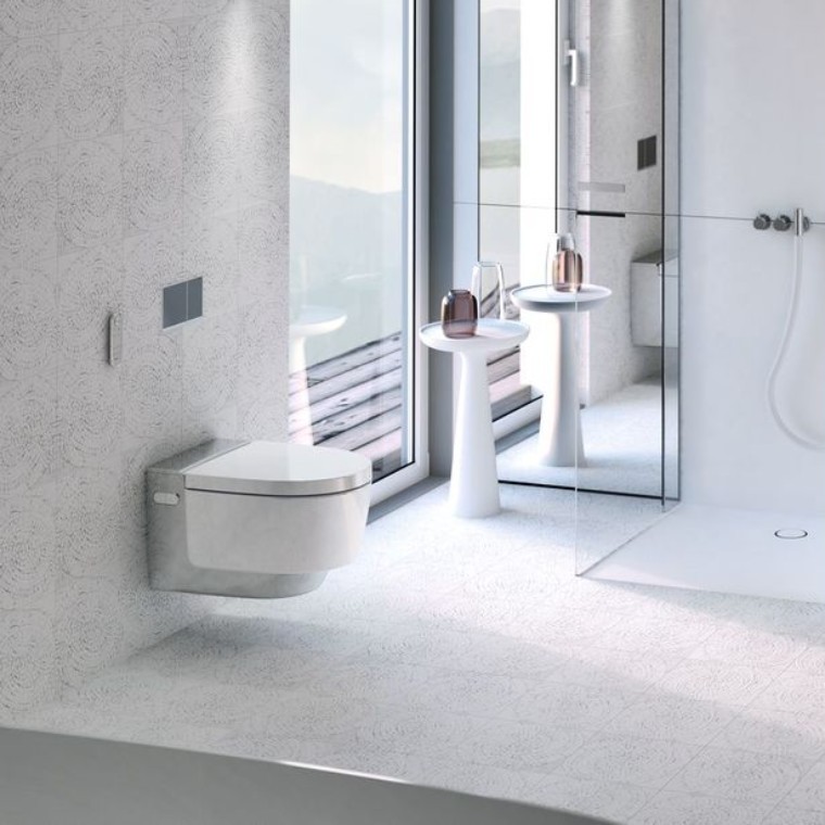 Geberit AquaClean Mera Comfort, Duschfläche Geberit Setaplano