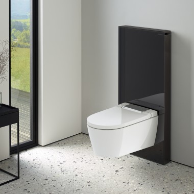Geberit AquaClean Sela Dusch-WC mit Sanitärmodul Geberit Monolith
