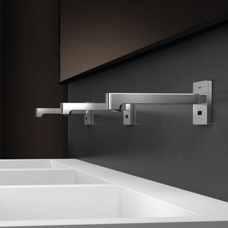 Geberit Waschtischarmatur Brenta, Wandarmatur