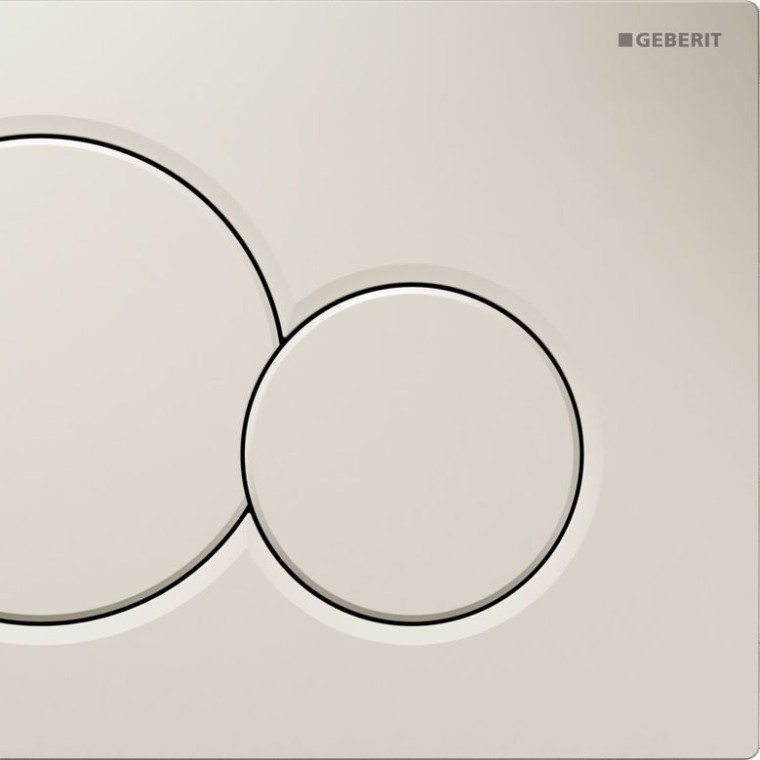 Geberit Betätigungsplatte Sigma01, Farbe pergamon