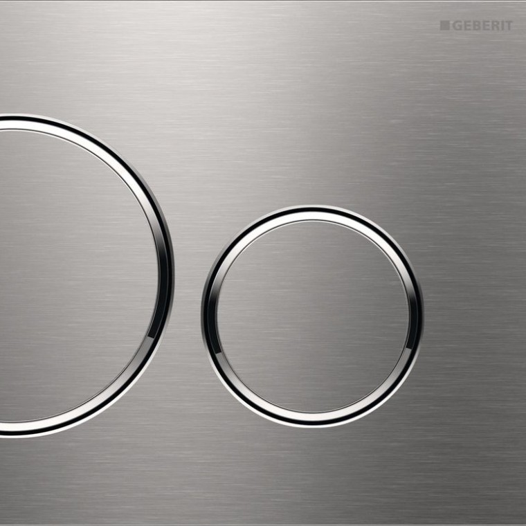Geberit Betätigungsplatte Sigma20, Edelstahl Geberit Betätigungsplatte Sigma20, Edelstahl