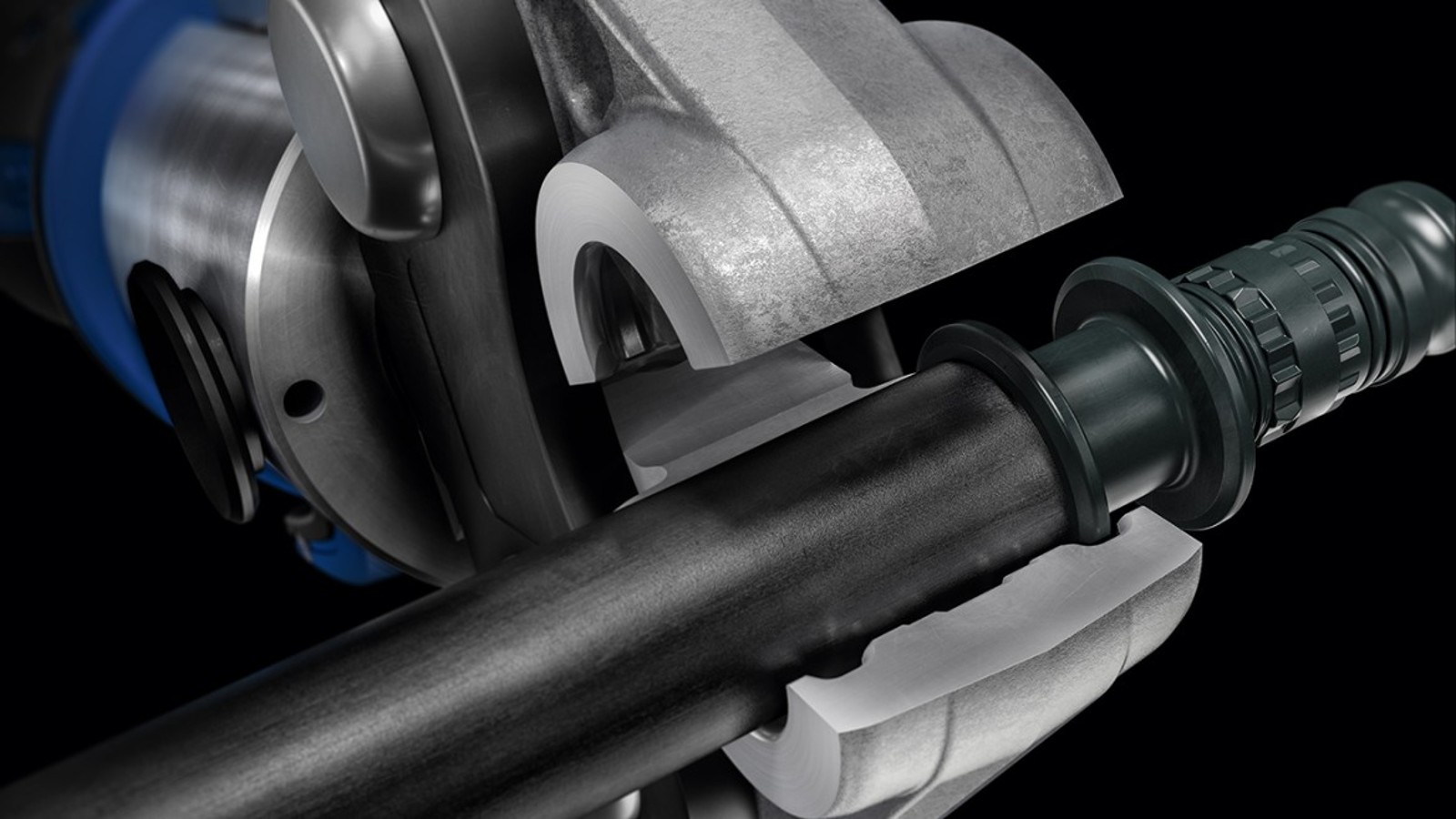 Pressbacken mit Mepla Rohr Pressbacken mit Mepla Rohr