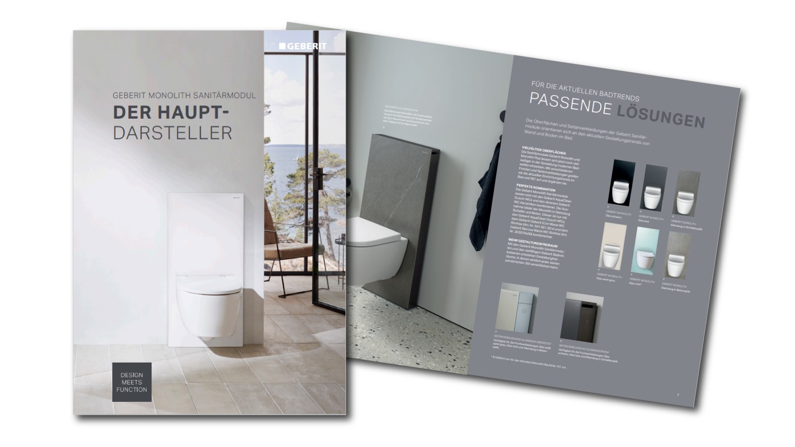 Broschüre Geberit Monolith Broschüre Geberit Monolith