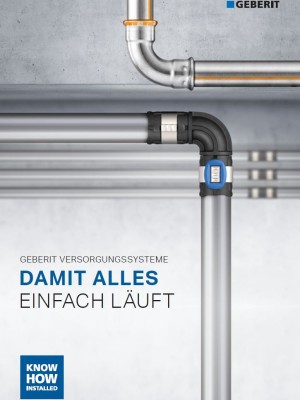 Geberit Versorgungssysteme / Nr. 09001 Geberit Versorgungssysteme / Nr. 09001
