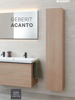 Geberit Badezimmerserie Acanto / Nr. 02002 Geberit Badezimmerserie Acanto / Nr. 02002
