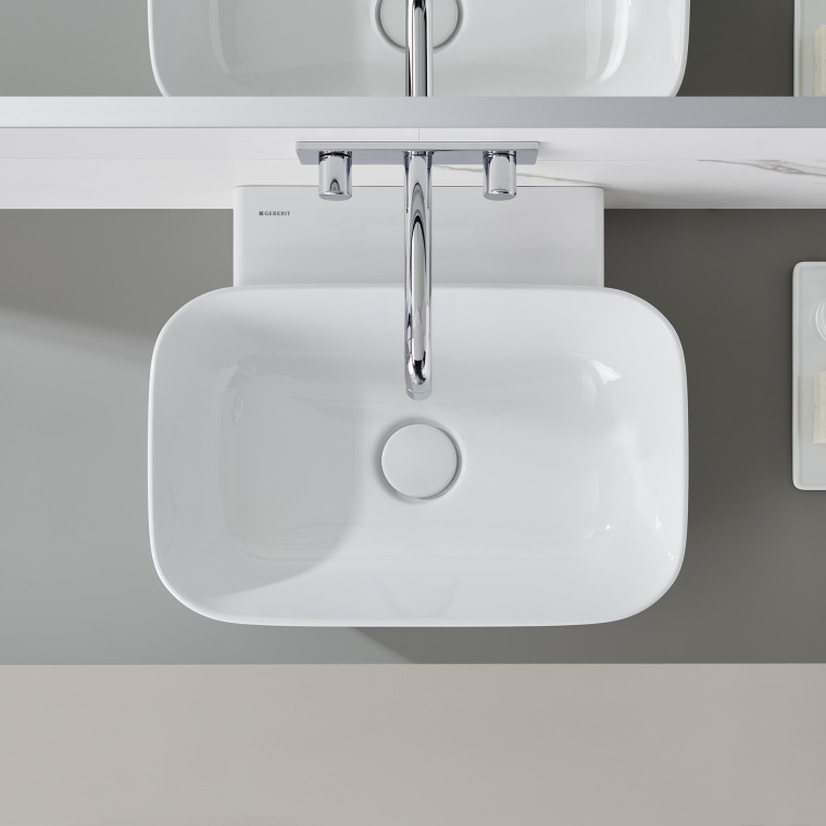 Geberit ONE Aufsatzwaschtisch in Schalenform Geberit ONE Aufsatzwaschtisch in Schalenform
