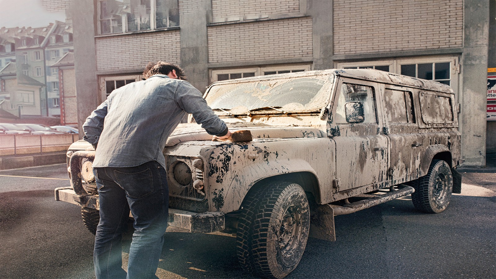 Bei der Autoreinigung Bei der Autoreinigung