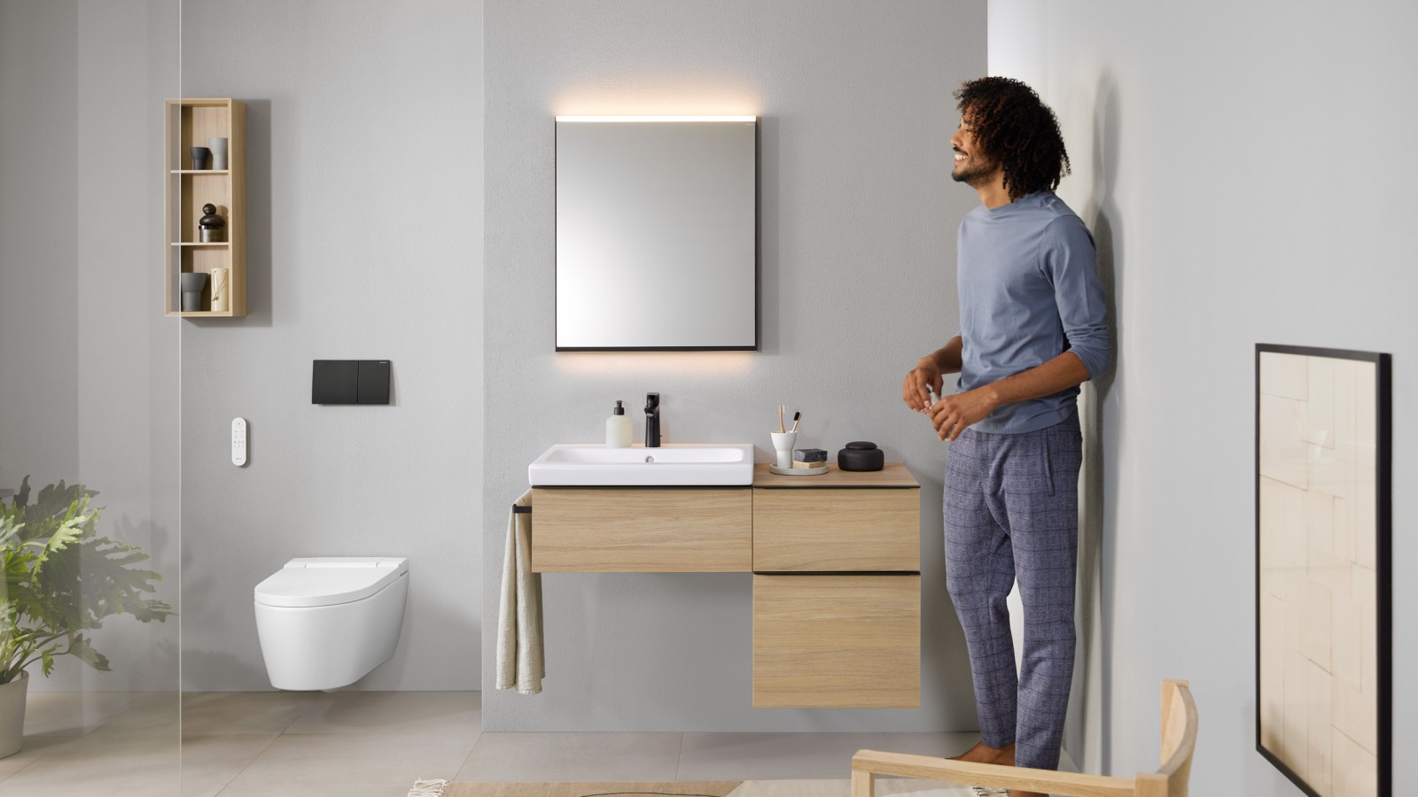 Stylisches Badezimmer mit Geberit iCon Stylisches Badezimmer mit Geberit iCon