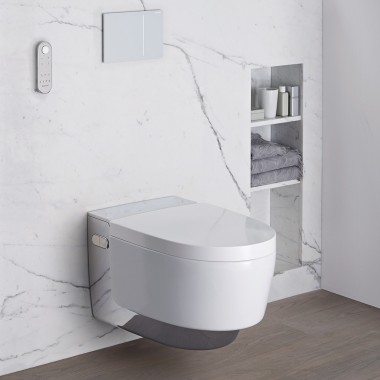 Barrierefreies Bad mit Geberit AquaClean Mera Barrierefreies Bad mit Geberit AquaClean Mera
