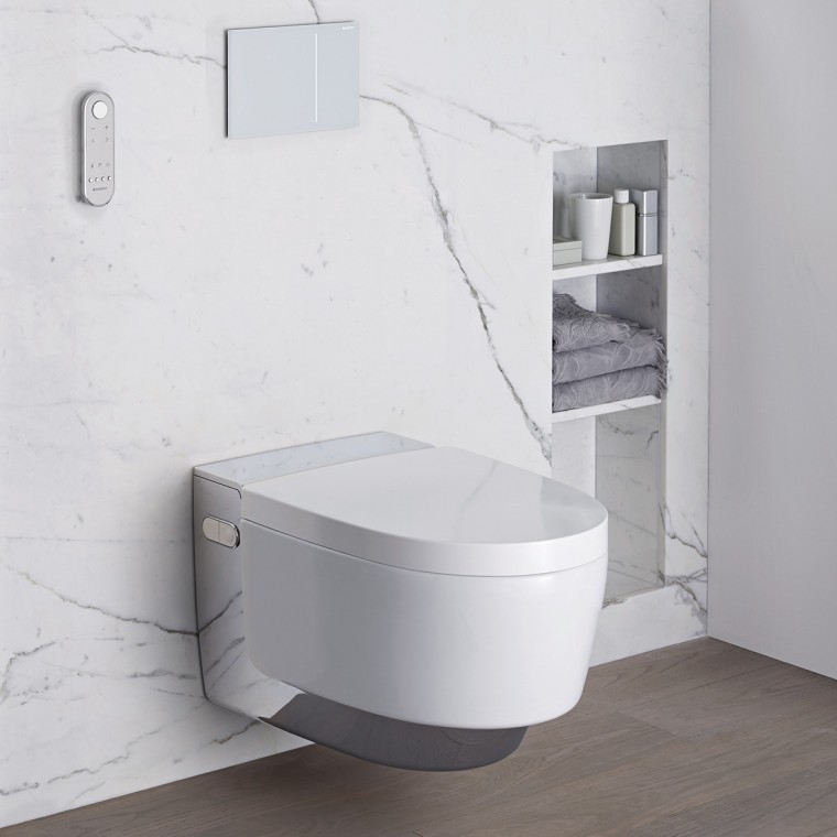 Barrierefreies Bad mit Geberit AquaClean Mera Barrierefreies Bad mit Geberit AquaClean Mera