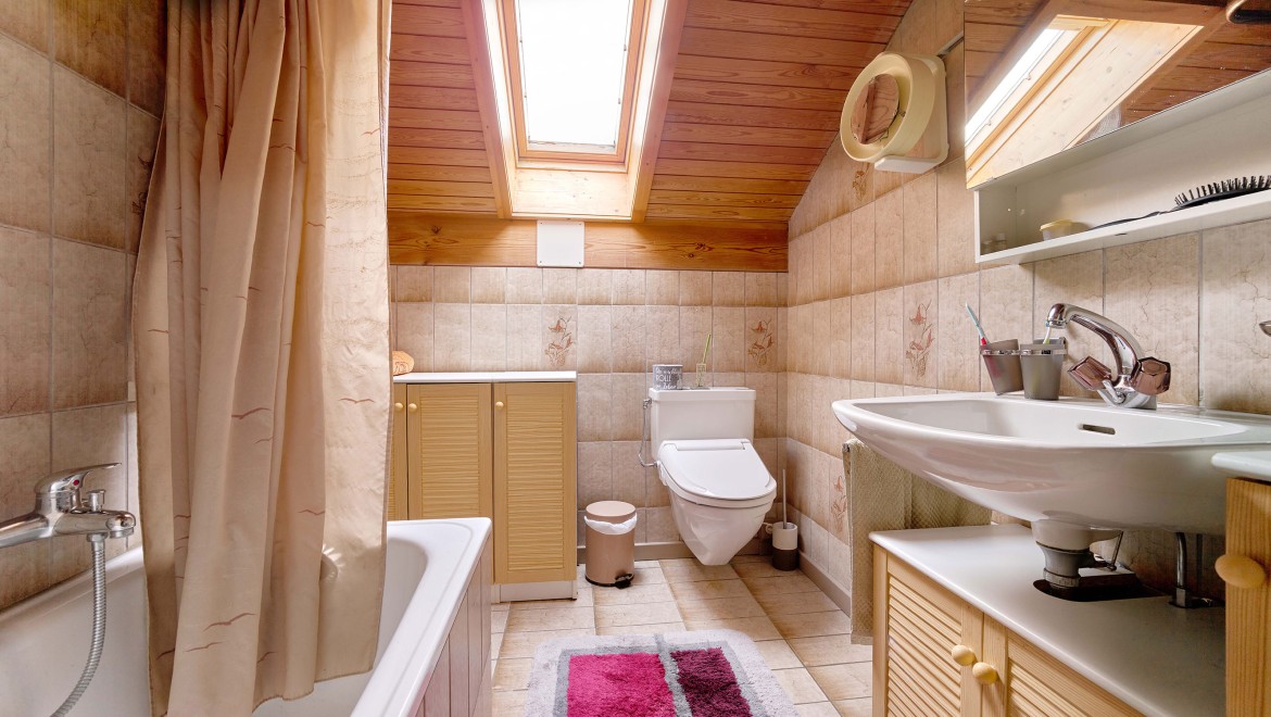 Das Badezimmer vor der Renovierung Das Badezimmer vor der Renovierung