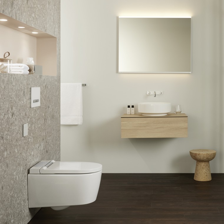 Geberit AquaClean Sela. ((c) Geberit) Geberit AquaClean Sela. ((c) Geberit)