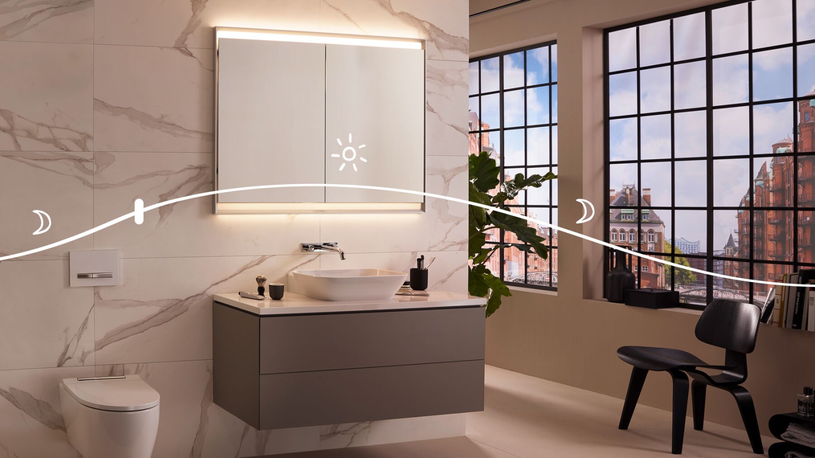 Geberit ComfortLight | Geberit Lichtspiegel Geberit ComfortLight | Geberit Lichtspiegel