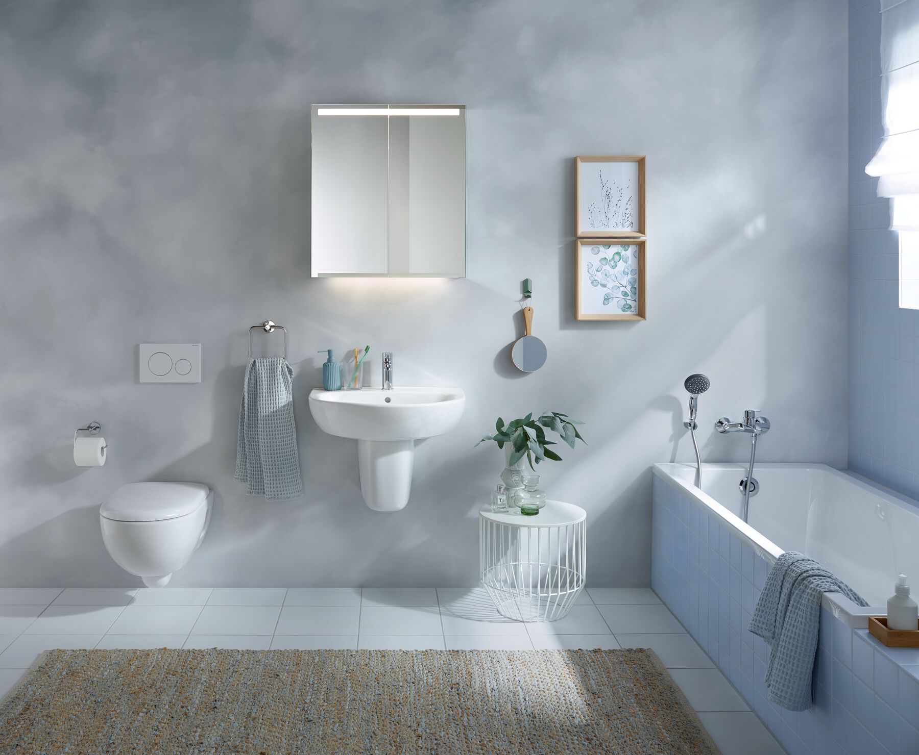 Badserie Geberit Renova Badserie Geberit Renova