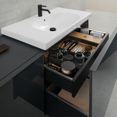 Geberit Acanto Badmöbel Farbe Lava Geberit Acanto Badmöbel Farbe Lava