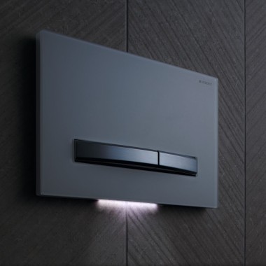 Geberit Sigma50 eckig mit Orientierungslicht Geberit Sigma50 eckig mit Orientierungslicht