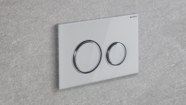 Geberit Sigma21 Glas weiss Geberit Sigma21 Glas weiss