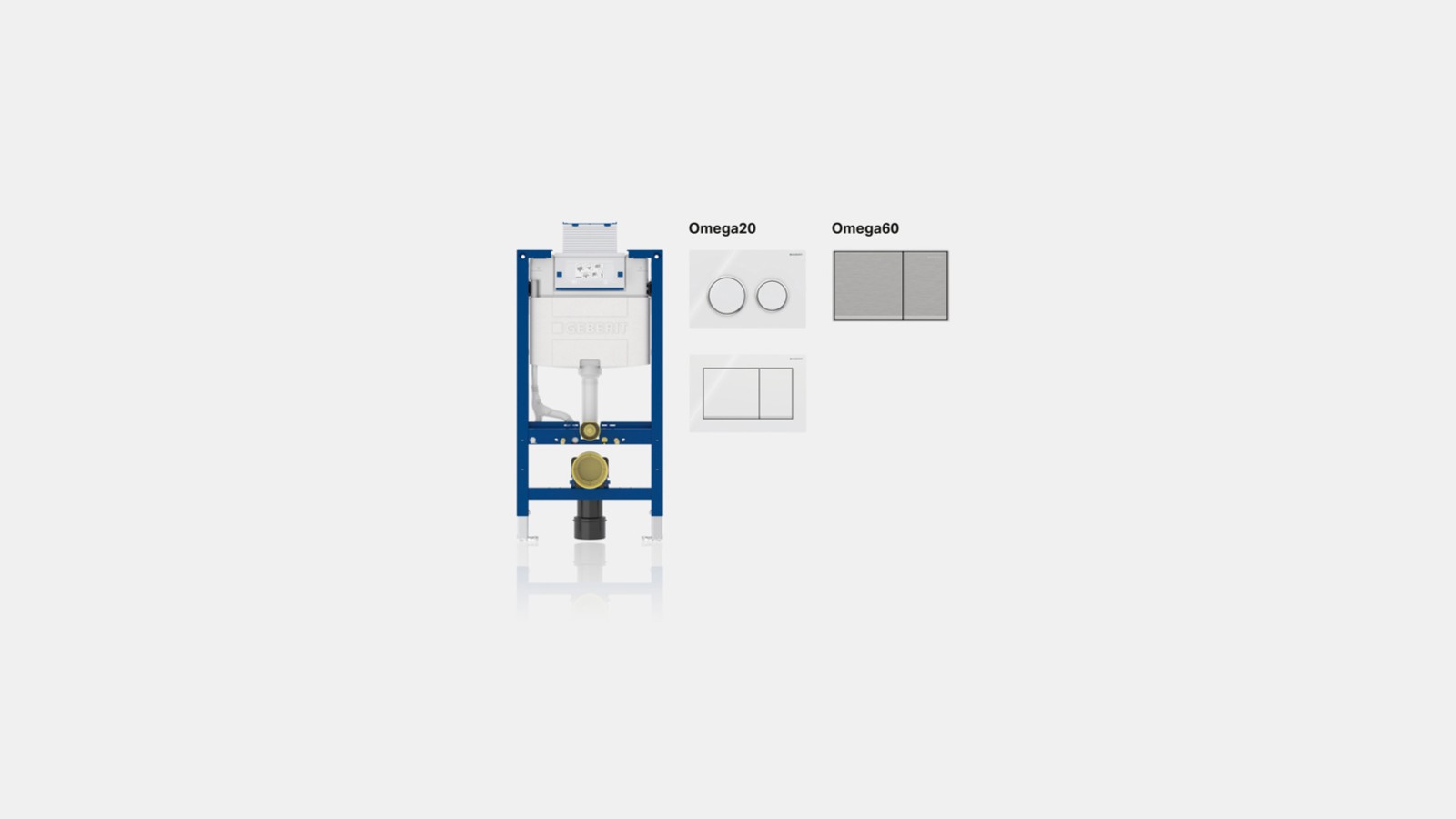 Geberit Omega Spülsystem Geberit Omega Spülsystem