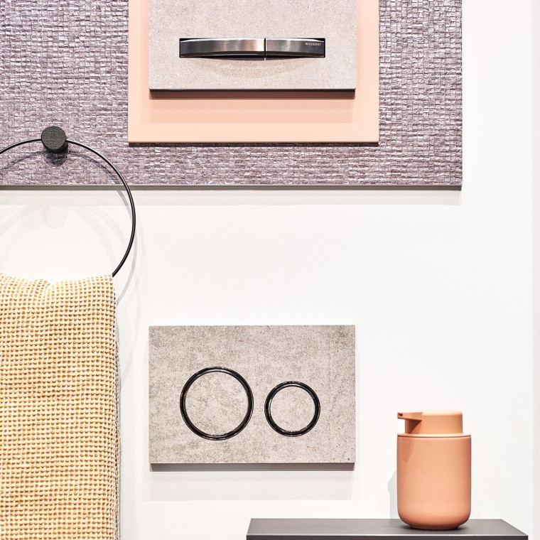 Materialmix im Bad sorgt für mehr Wohnlichkeit Materialmix im Bad sorgt für mehr Wohnlichkeit