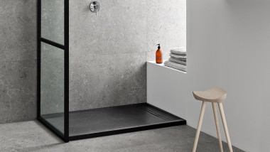 Geberit Sestra Duschwanne in der Farbe Graphit Geberit Sestra Duschwanne in der Farbe Graphit
