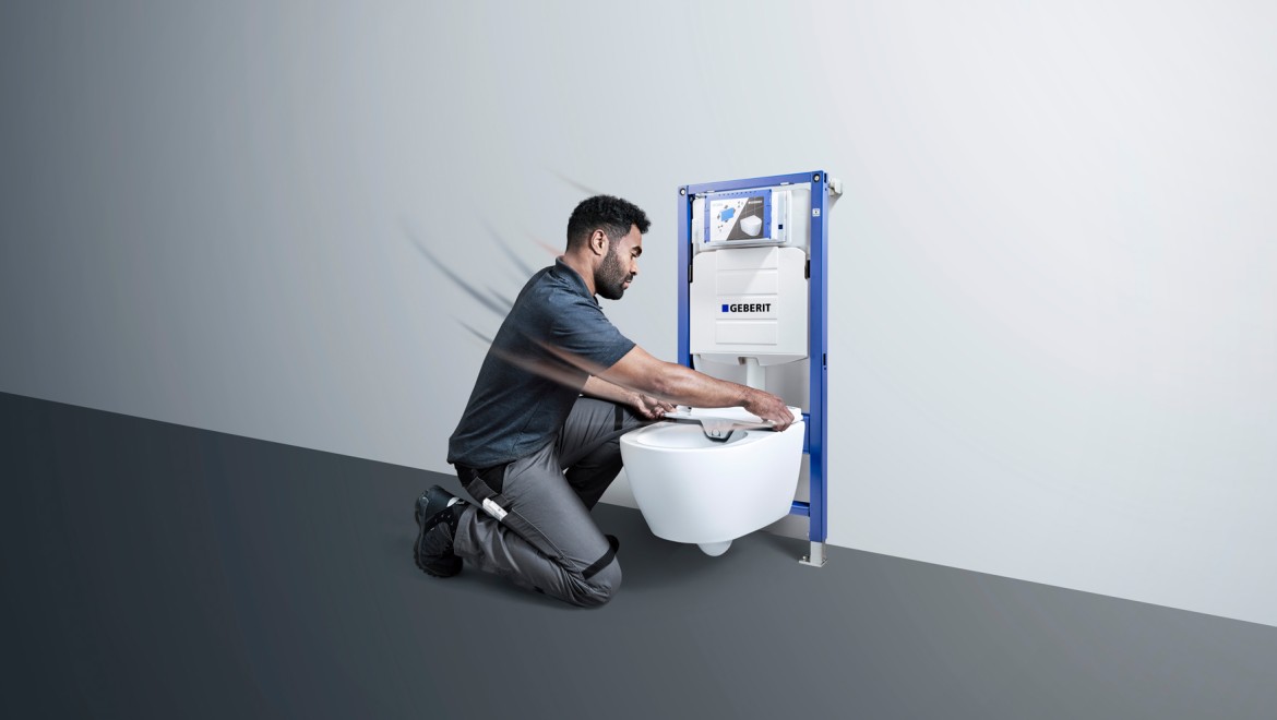 Einfaches Einsetzen der Technikeinheit Einfaches Einsetzen der Technikeinheit