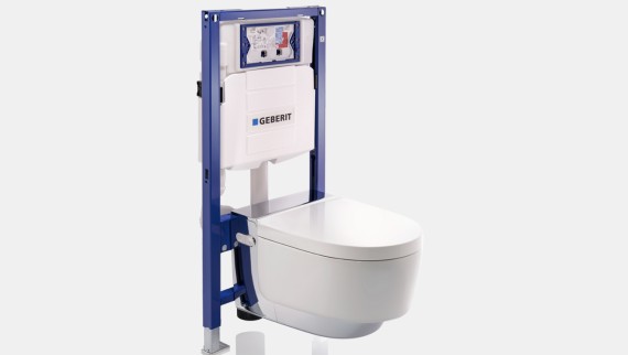 Geberit Duofix Element für Wand-WC mit Geberit AquaClean Mera