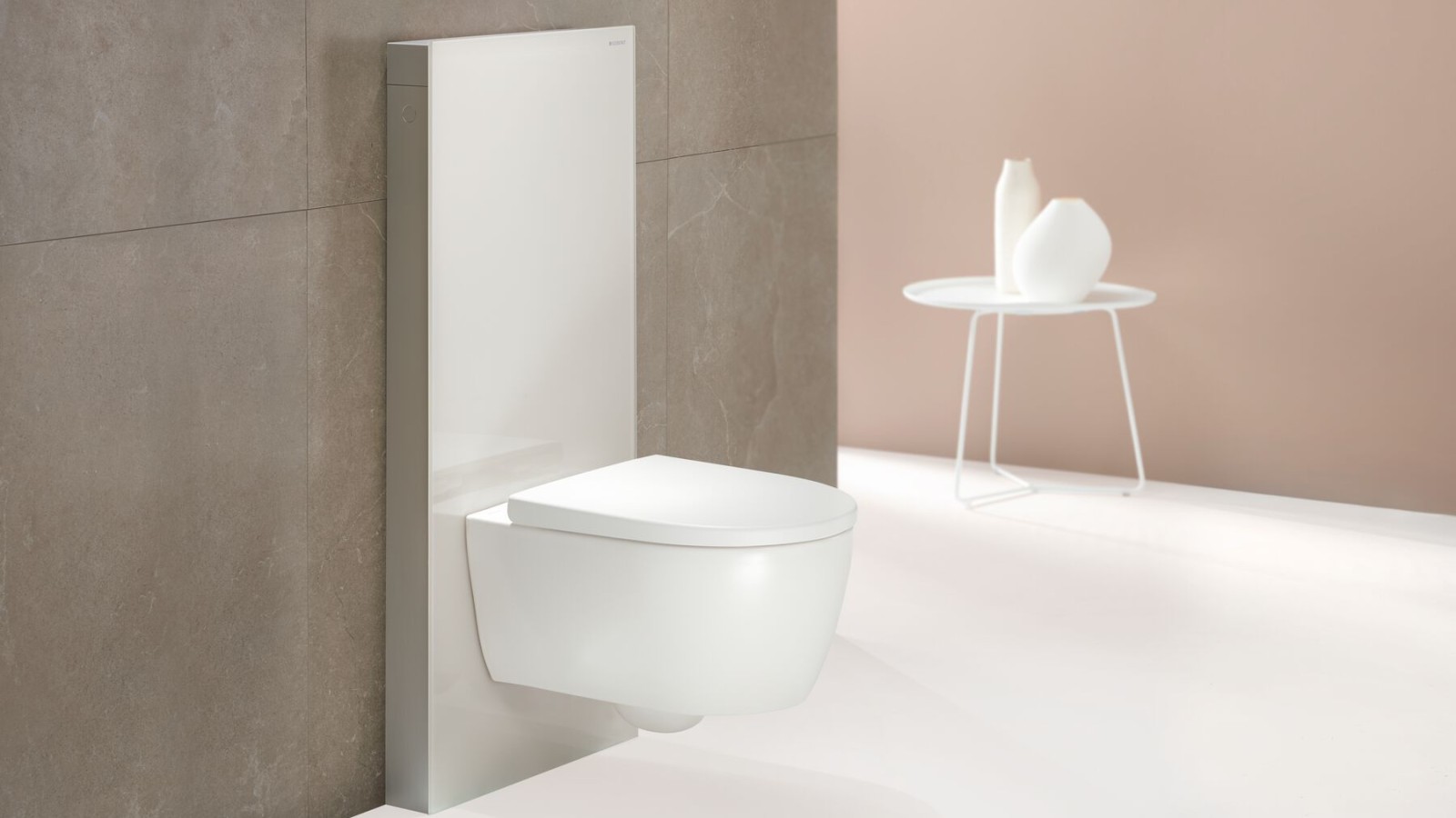 Mit dem Geberit Monolith WC spart man Platz Mit dem Geberit Monolith WC spart man Platz