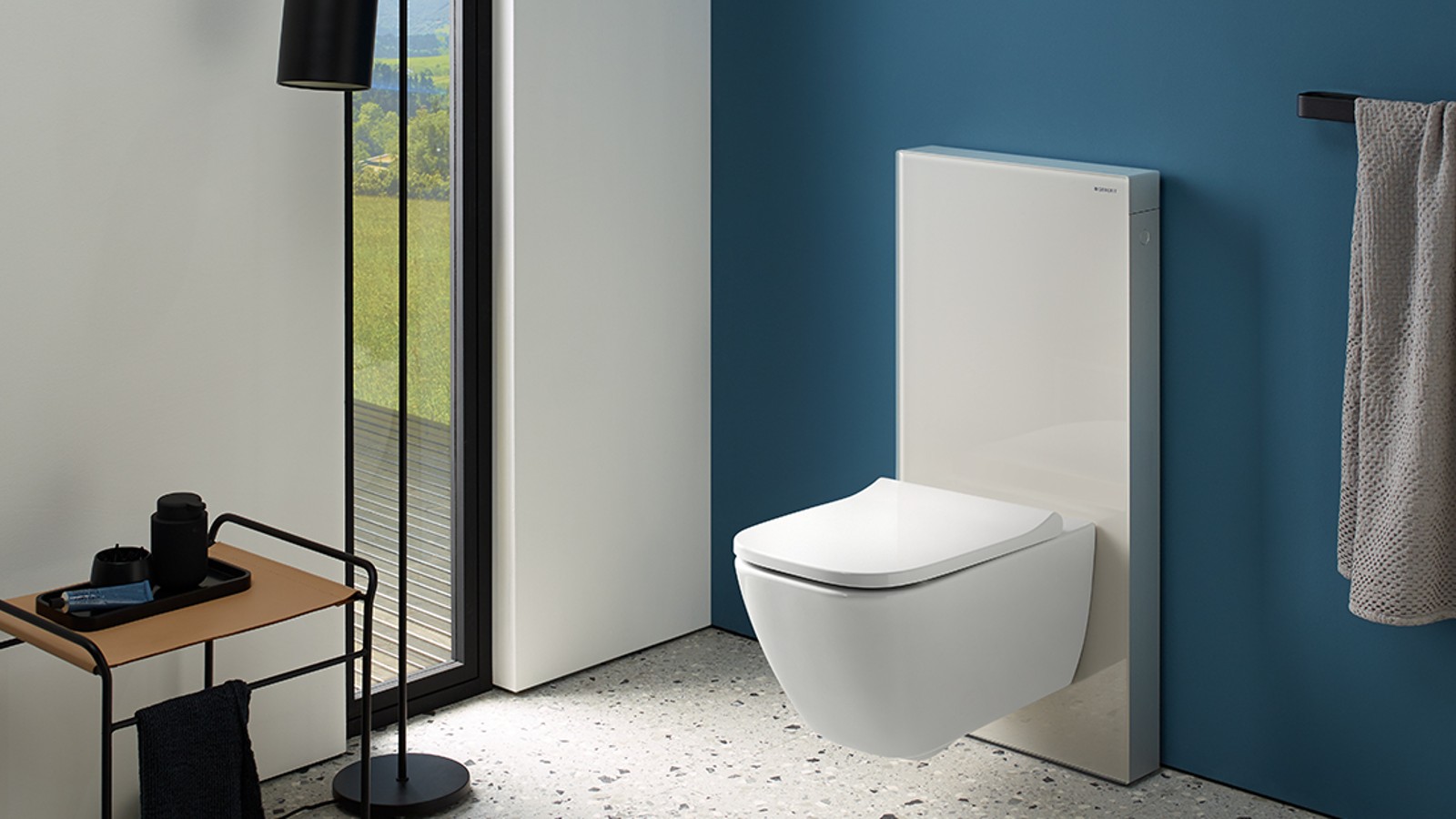 Geberit Sanitärmodul Monolith Sand-grau Geberit Sanitärmodul Monolith Sand-grau