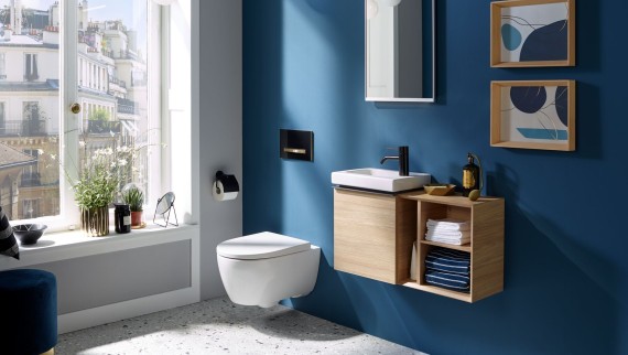Badserie Geberit iCon - Gästebad Badserie Geberit iCon - Gästebad