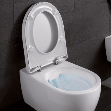 Geberit Renova WC spülrandlos offen Geberit Renova WC spülrandlos offen