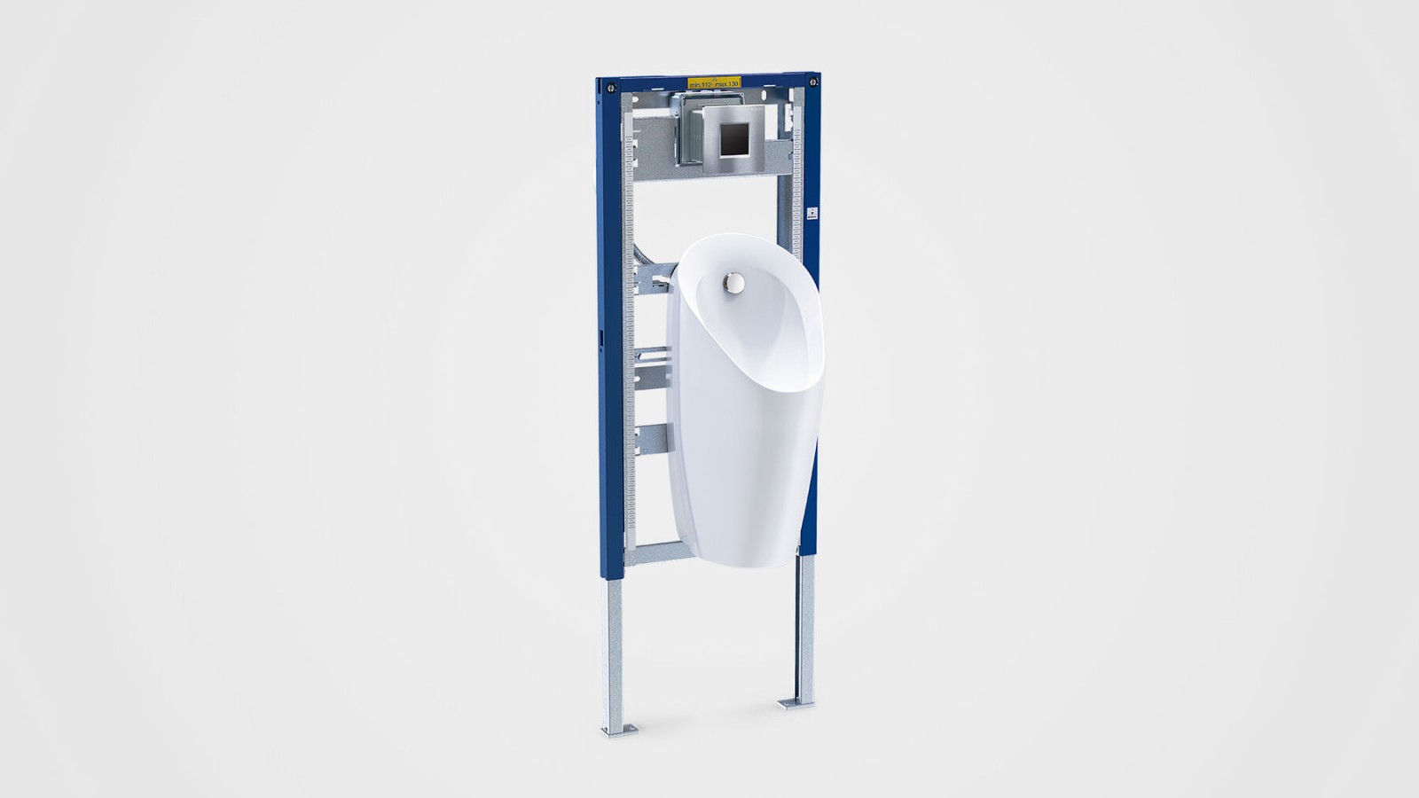 Installationssystem Geberit Duofix für die Unterputzurinalsteuerung