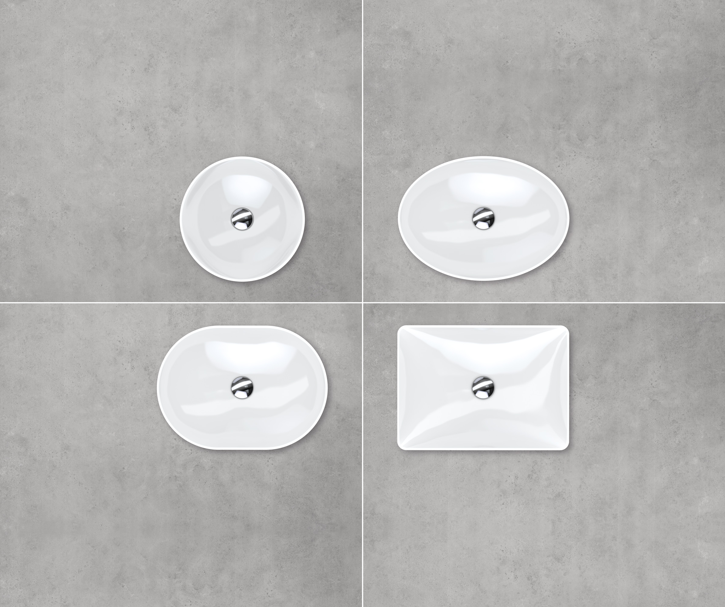 Geberit VariForm Waschtische Geberit VariForm Waschtische