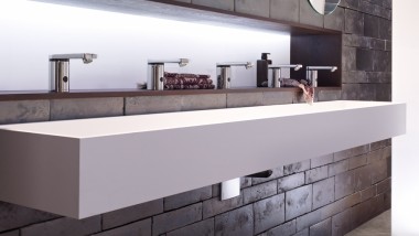 Barrierefreier Waschtisch von Geberit Barrierefreier Waschtisch von Geberit