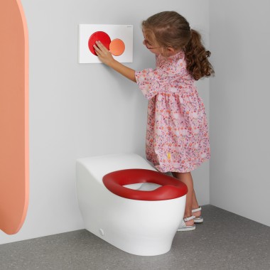Geberit Bambini Stand-WC für Kleinkinder bis zu drei Jahren