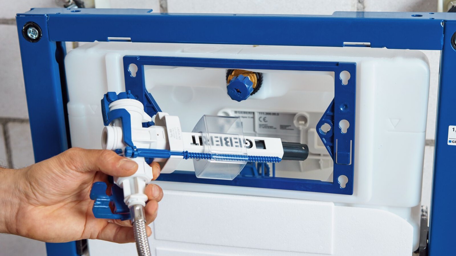 Geberit DuoFix und Geberit Typ 383 Zulaufventil für den Spülkasten