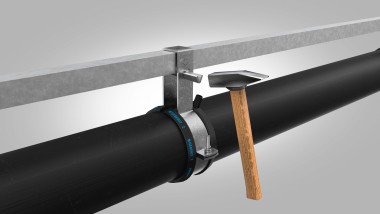 Geberit Pluvia: einfache Installation ohne Spezialwerkzeug
